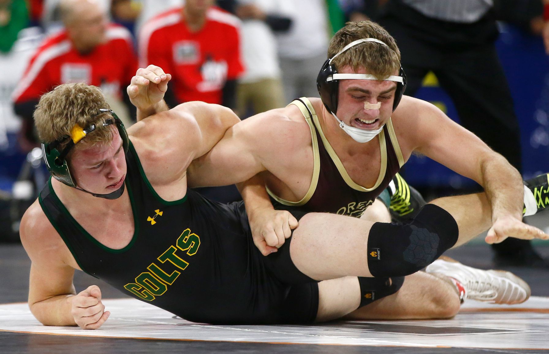 Championship round of state wrestling